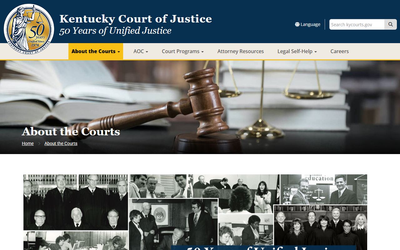 Marion County court records Kentucky court system overview